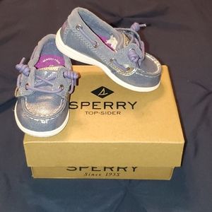 NIB Girl's Sperry Boat Shoes
